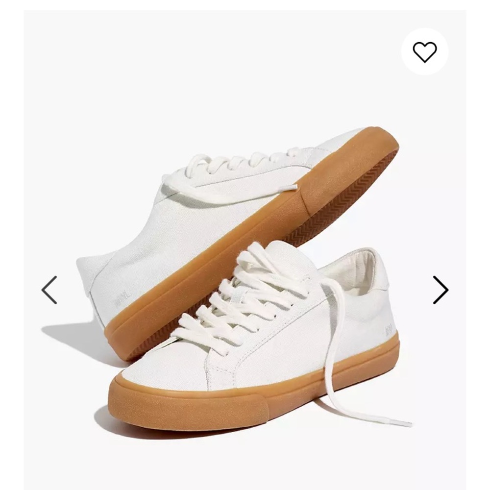 Madewell Sidewalk Canvas Sneakers